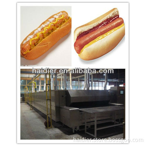 Baking Hot Dog Tunnel Oven